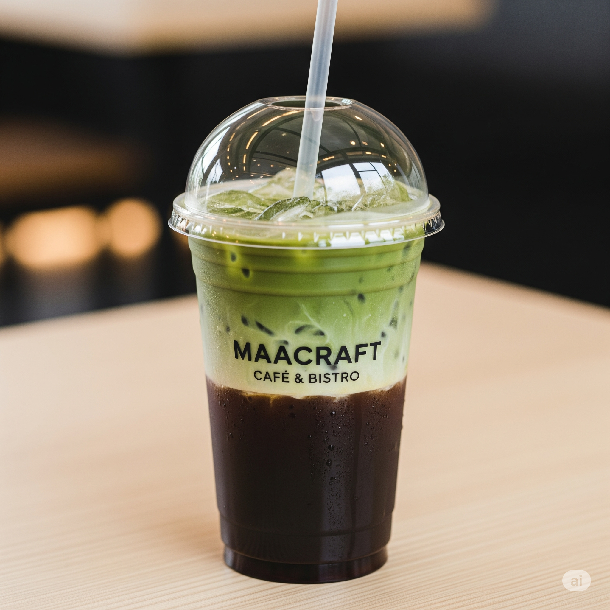 มัชฉะกาแฟลาเต้